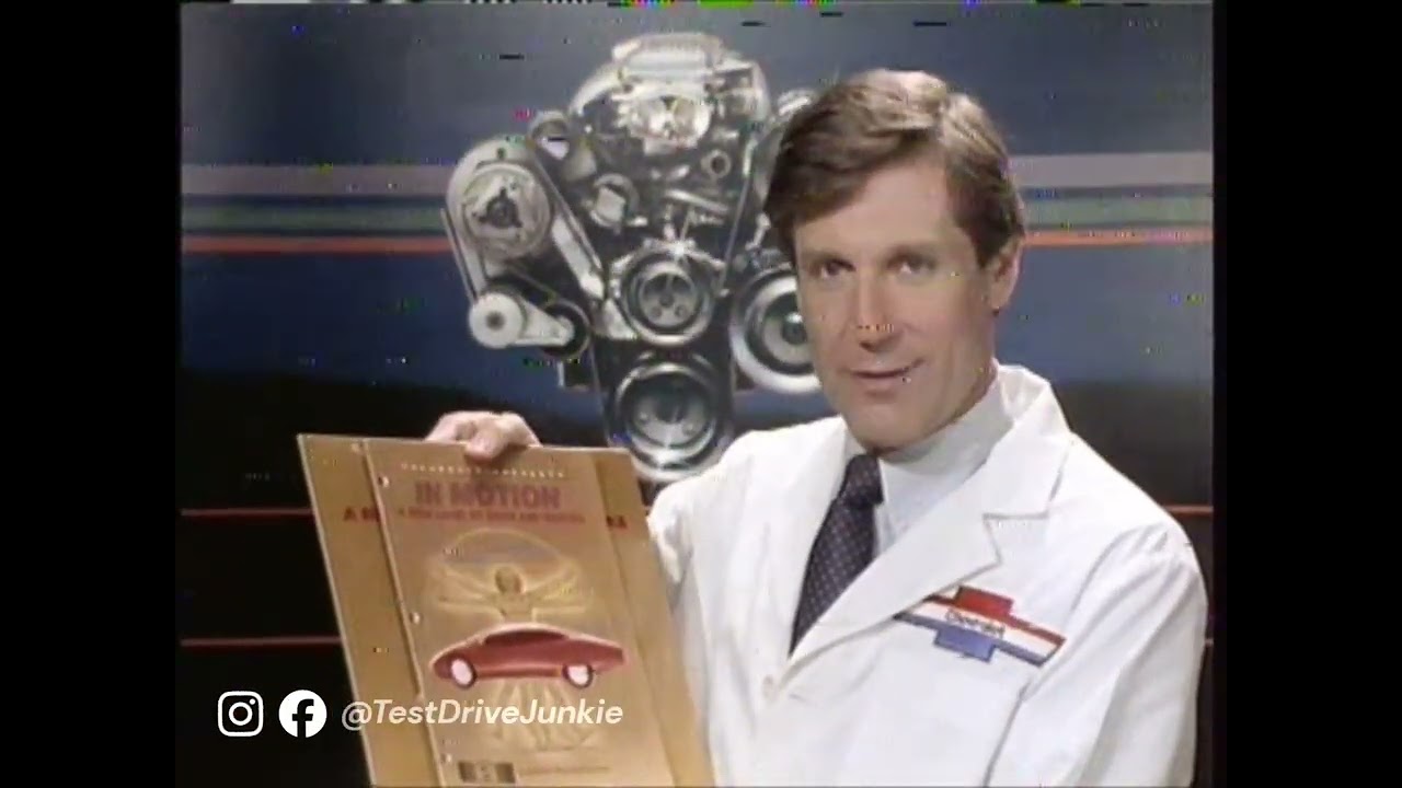 1986 Chevrolet Engines and Computers Manufacturer Laserdisc Promotional Video