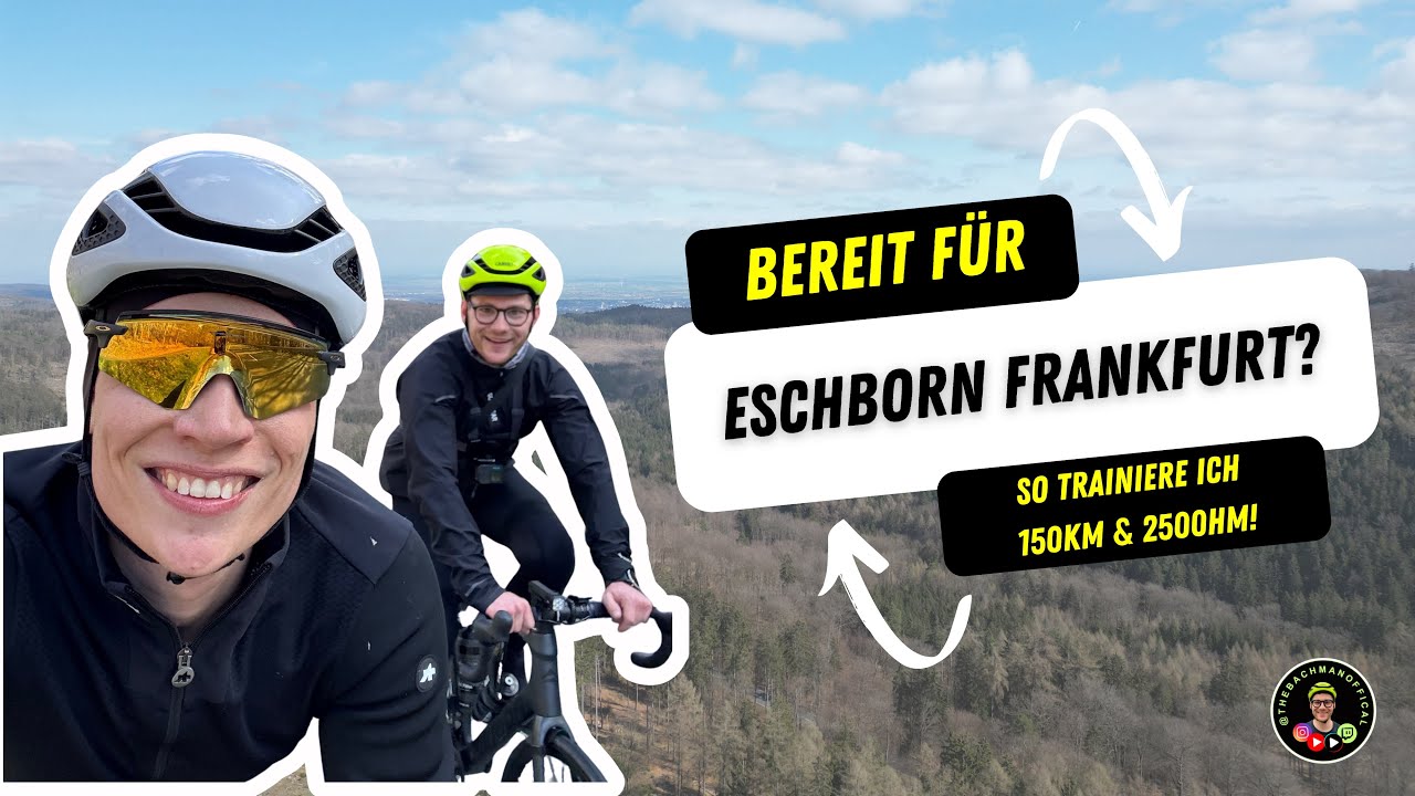 Training auf den Strecken von Eschborn-Frankfurt