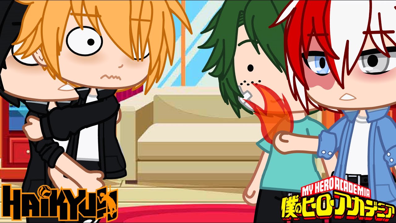 Se la 🔥❄️Tododeku🥦 incontrasse la 🧃Kagehina🍊+reaction ai tik tok[Haikyuu-MyHeroAcademia]