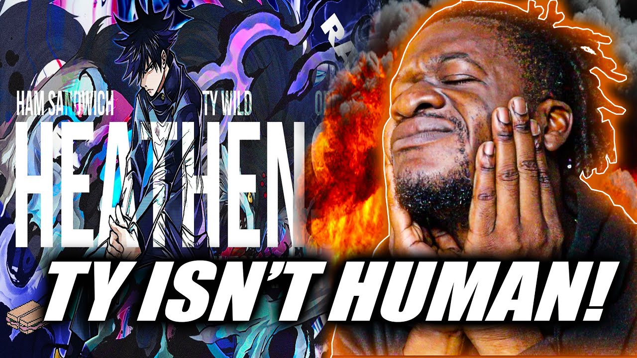 TY SHOUTED ME OUT! | JUJUTSU KAISEN RAP AMV | HEATHENS! | HAM SANDWICH x TY WILD x ODDWIN (РЕАКЦИЯ)