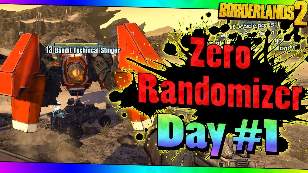 Borderlands 2 | Zero Super Randomizer | Day #1
