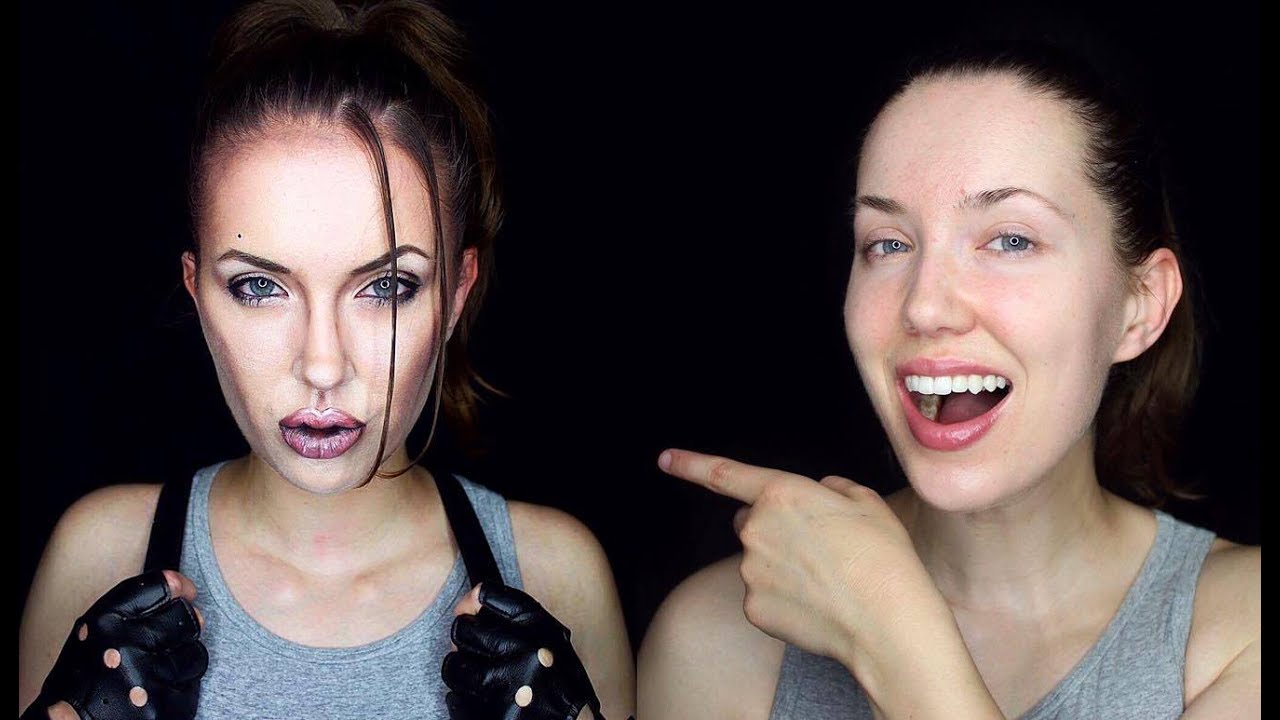 Hangin with Angelina Jolie (Lara Croft Transformation)