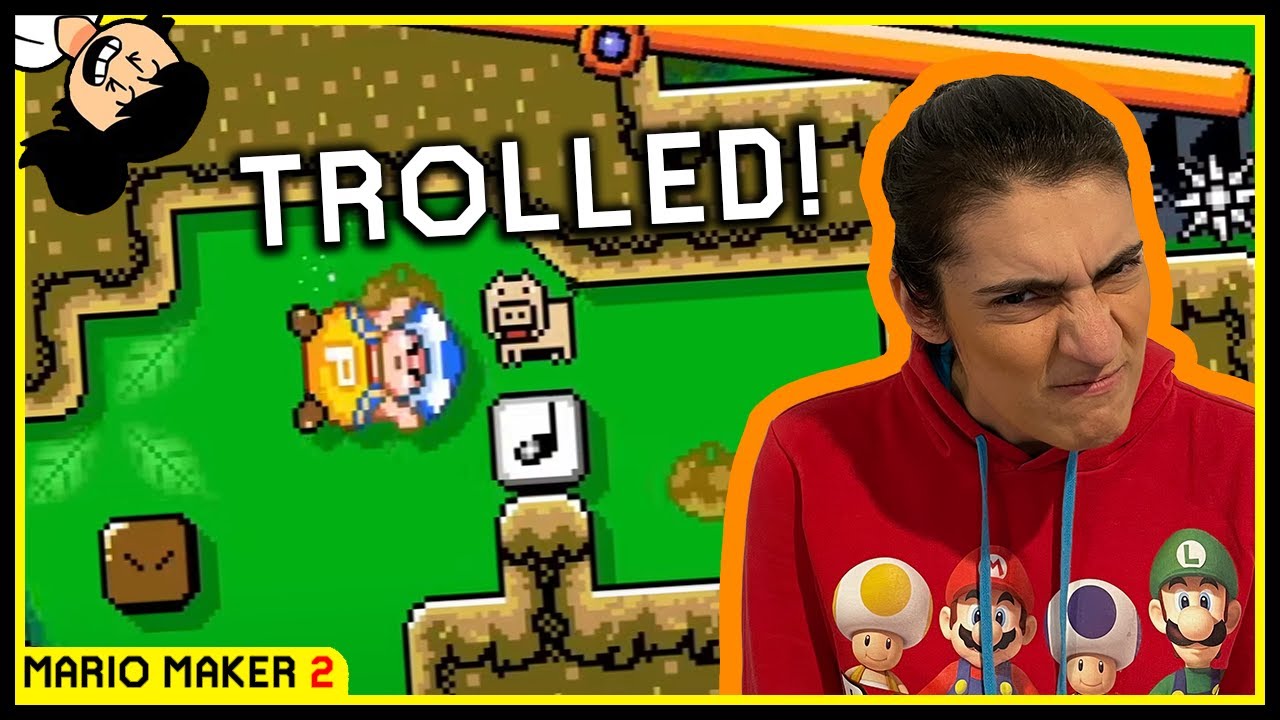 I FOUND The Dev Exit In This Troll! Super Mario Maker 2