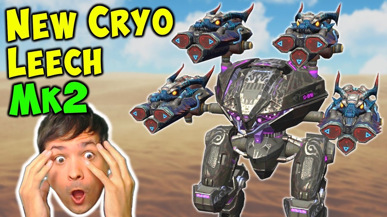 NEW Insane CRYO LEECH Mk2 Gameplay - War Robots Freeze Weapon WR