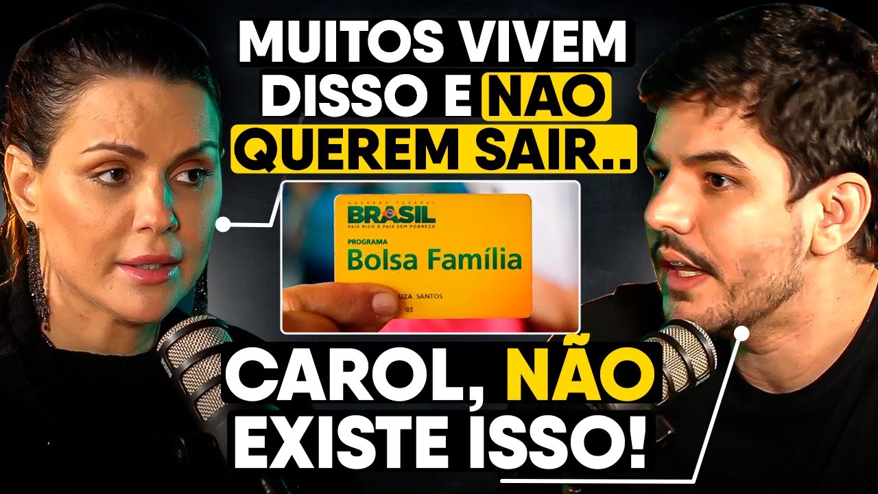 POL&Ecirc;MICA! Raul Sena e Carol DEBATEM sobre o BOLSA FAM&Iacute;LIA