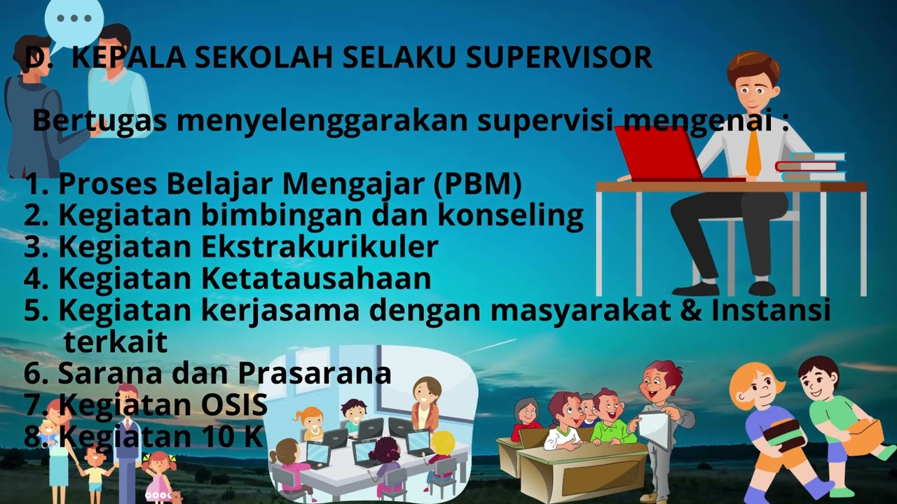 TUGAS FUNGSI DAN PERAN KEPALA SEKOLAH