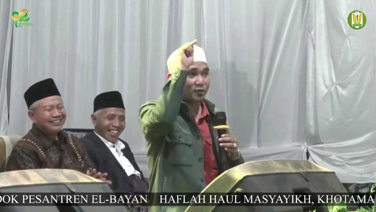MAU'IDZOH HASANAH DR. KH. REZA AHMAD ZAHID, LC. M.A. | HAUL, KHOTAMAN & HARLAH KE-92 PP EL-BAYAN