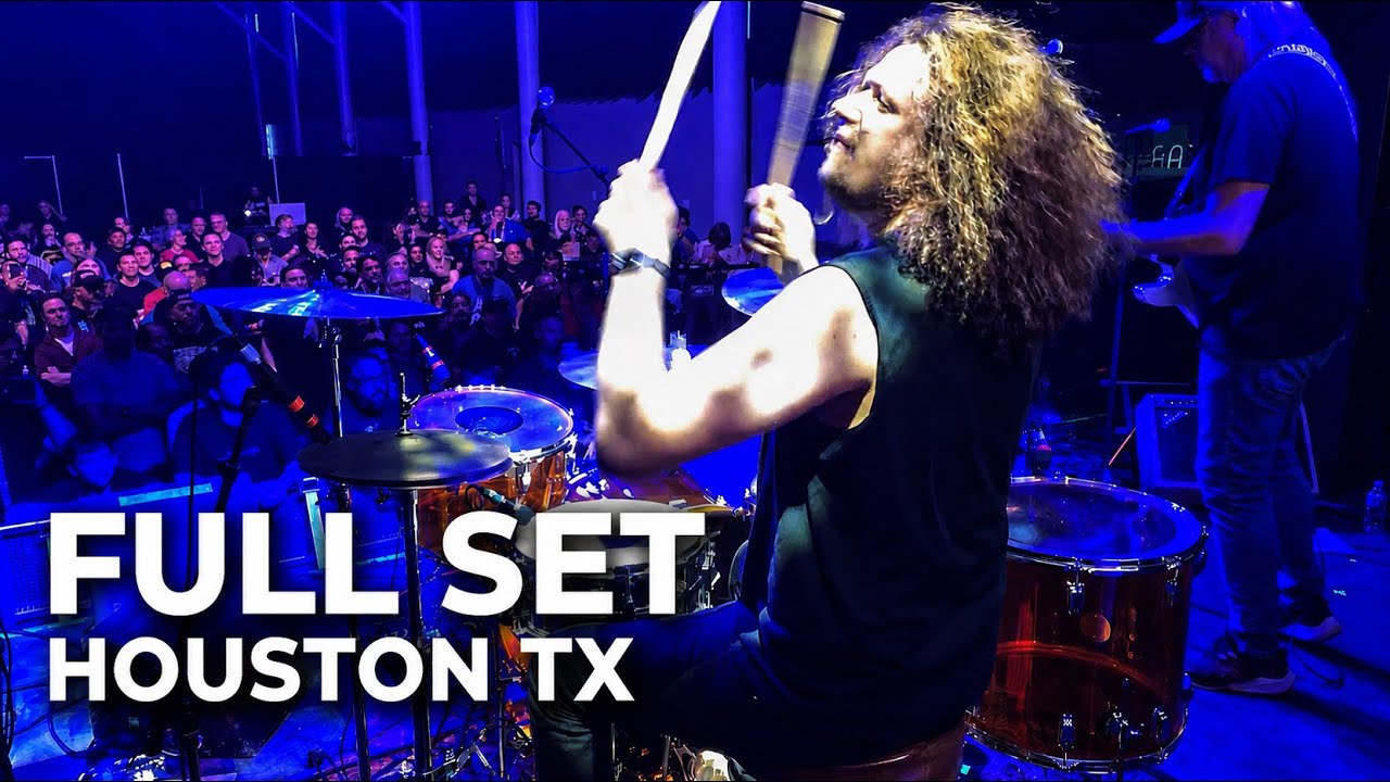Koch Marshall Trio | FULL SET Drum Cam | Houston TX | Opening for Paul Gilbert