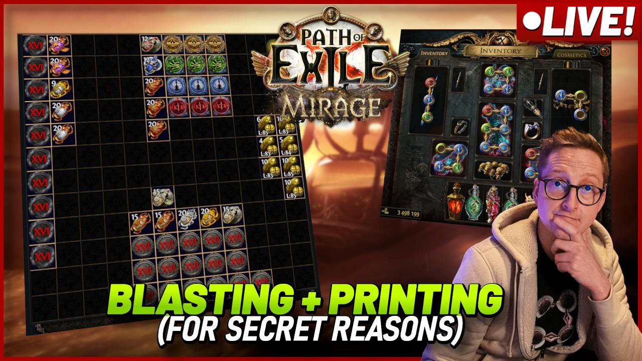 🔴[LIVE] PoE 3.28 - Farming Hard Today - KF Warden
