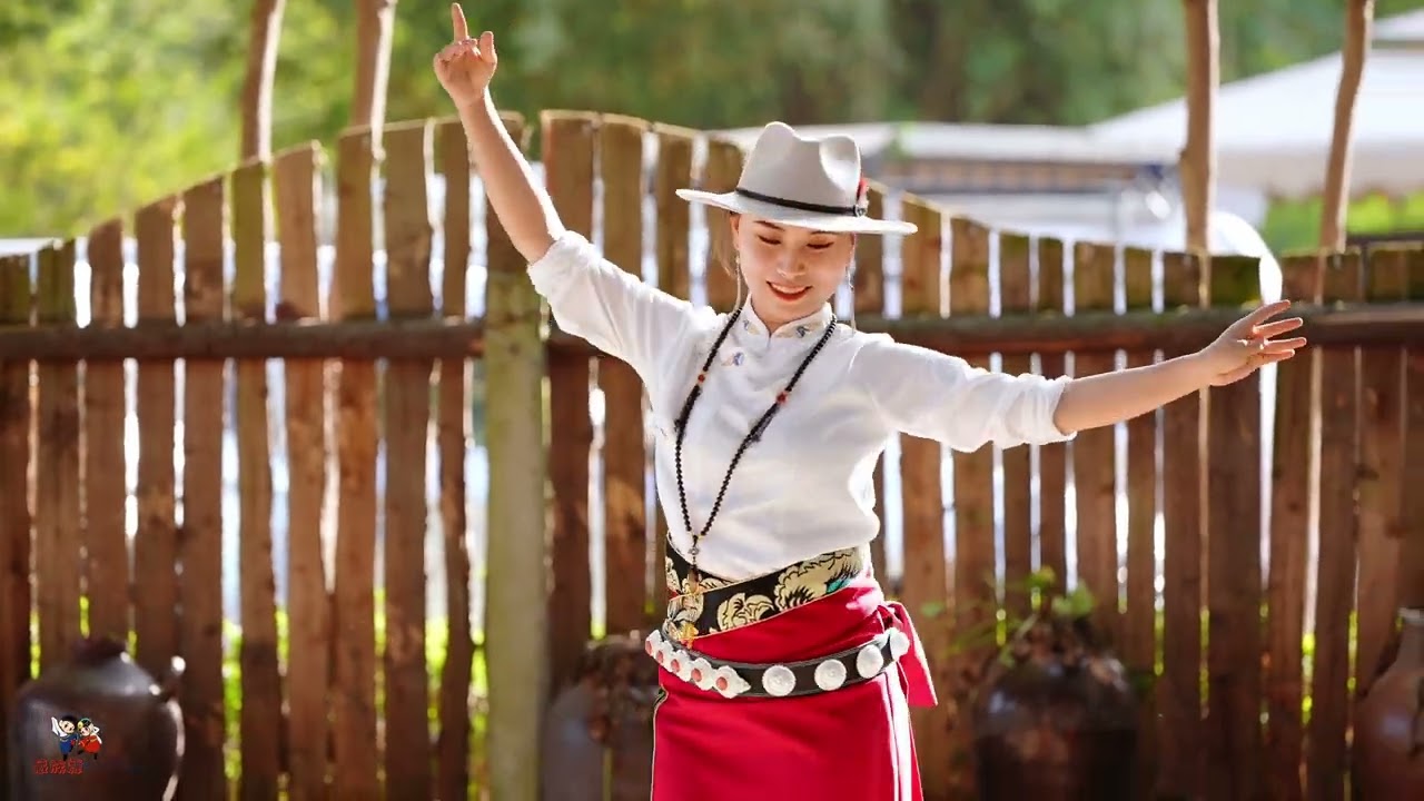 藏族锅庄舞《仙鹤之舞》   西瓜视频