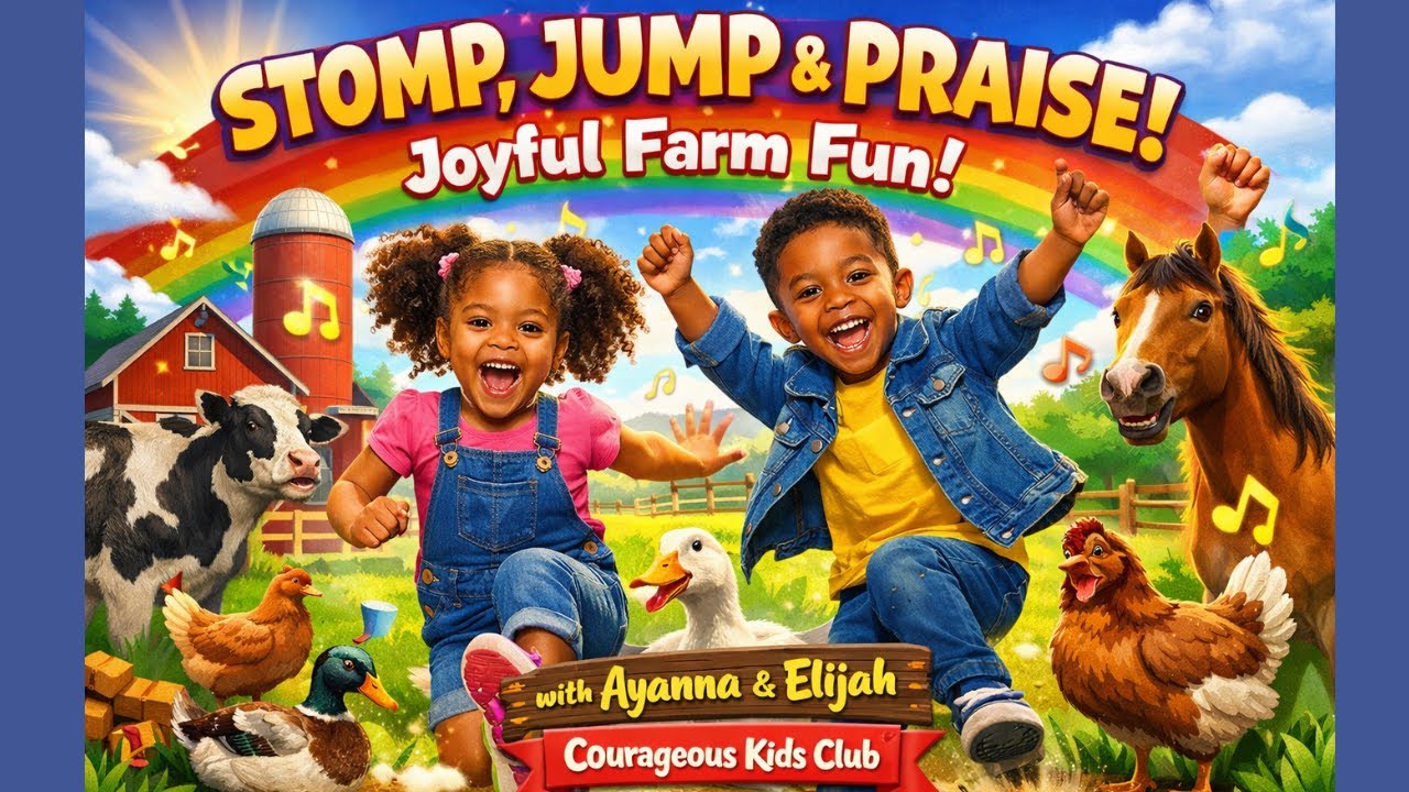 Joyful Farm Fun with Ayanna & Elijah | Courageous Kids Club