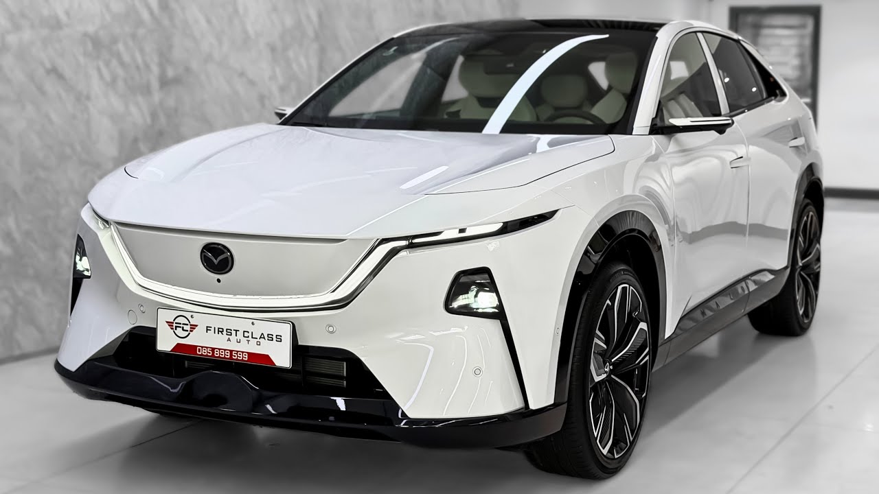 All-New 2026 Mazda EZ-60 Hybrid - 1300km Range Luxury SUV | White Color