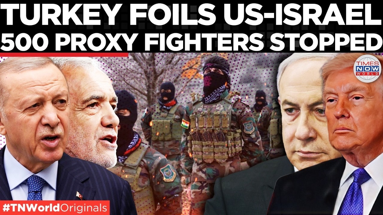 PROXY WAR IN IRAN? US-Israel Plan Failed, Turkey Blocks Kurdish Fighters Midway! | US-Iran War