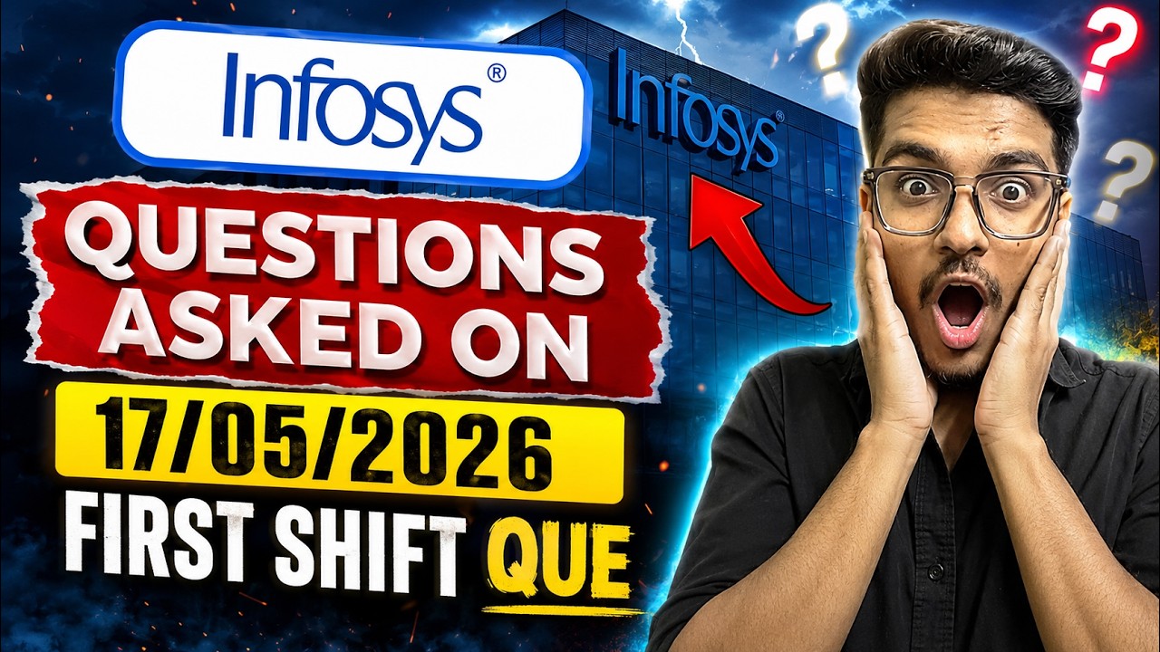 Вопросы, заданные на собеседовании Infosys на позиции SP и DSE 17.05.2026