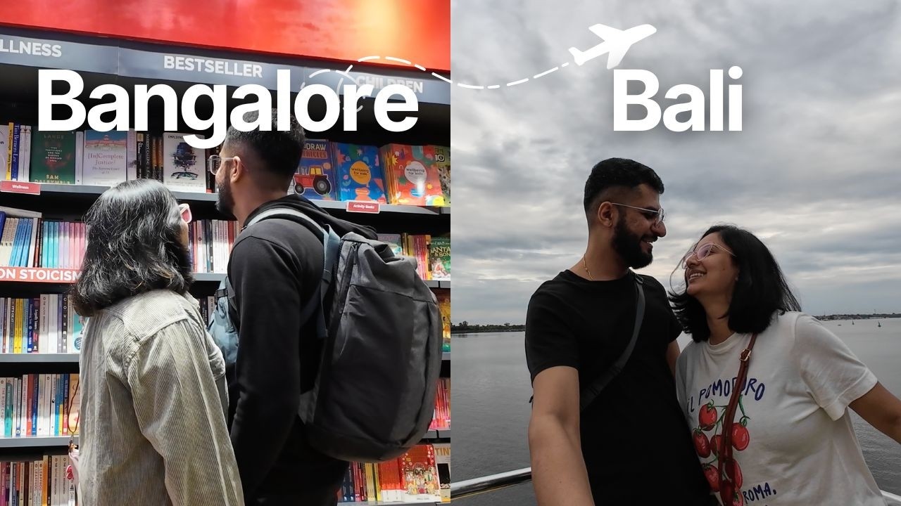 Bangalore to Bali Honeymoon ✈️ | Lost Luggage, Layovers & Cruise | Vlog 1