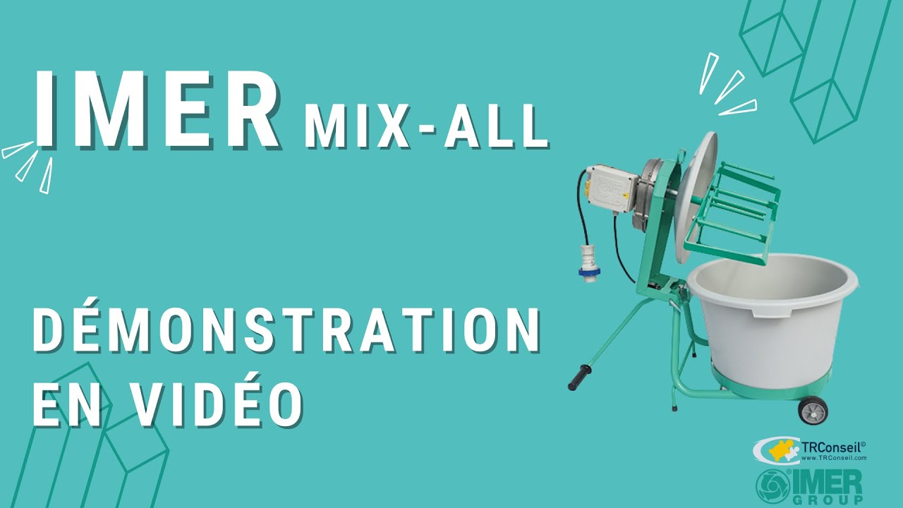 Malaxeur IMER Mix All