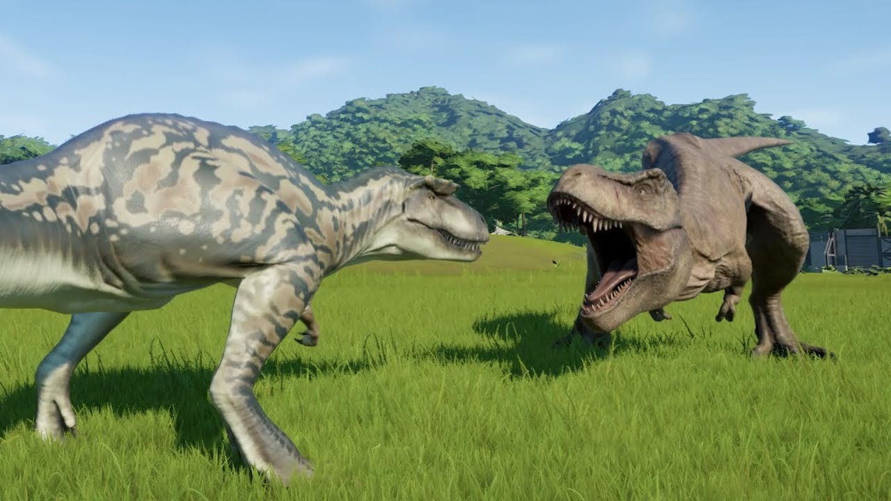 Albertosaurus(Modified) VS All Carnivores - Jurassic World Evolution
