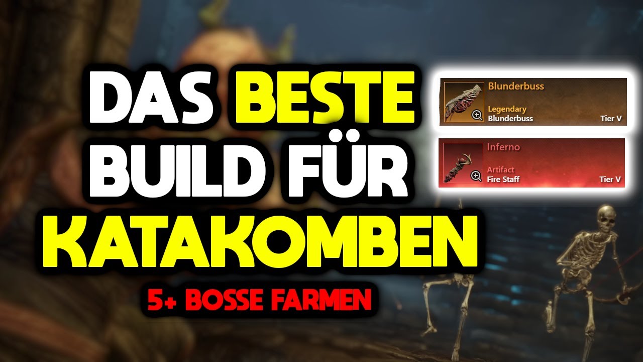 Das BESTE Build für die Katakomben in New World (Blunderbuss/Inferno)