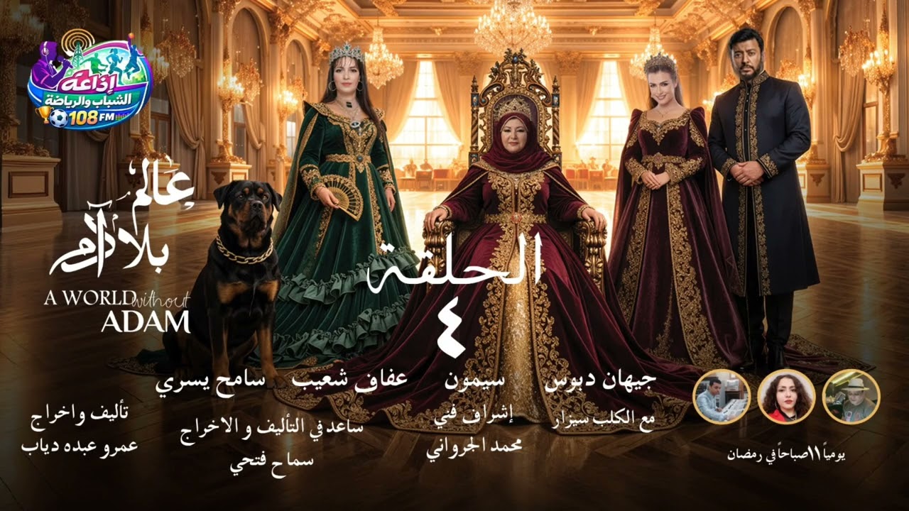 المسلسل الإذاعي عالم بلا آدم - الحلقة الرابعة - من إذاعة الشباب و الرياضة