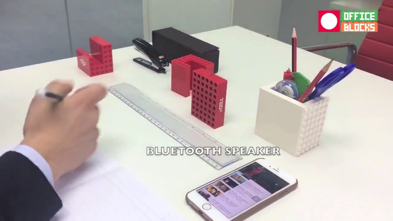 Office blocks speaker Bluetooth