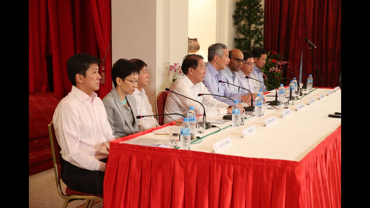 Press Conference on New Cabinet Line-Up (Sep 2015)
