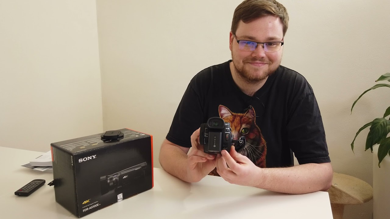 Recenze kamery SONY FDR AX100 4K 100Mbit