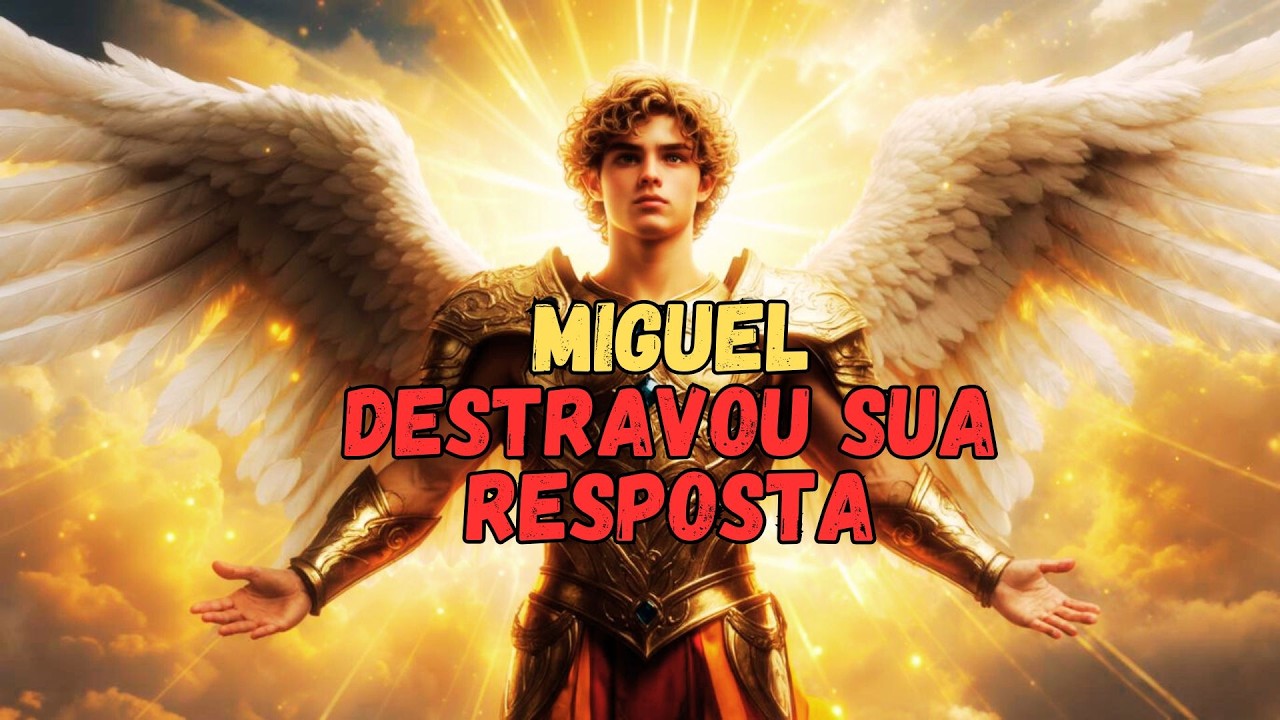ALERTA DO CÉU: O Arcanjo Miguel se levantou pela sua vida hoje! Entenda.