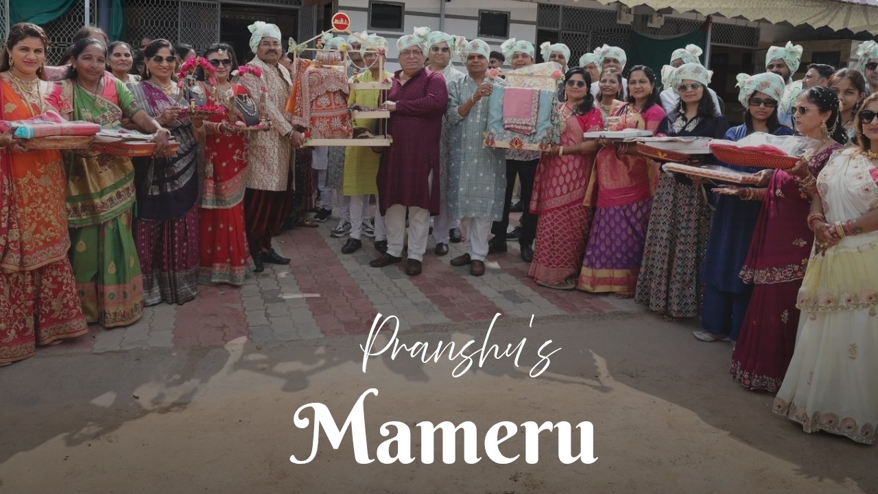 Mameru Ceremony in Gujarati Wedding | Sacred Marriage Tradition | Pranshu's Mameru
