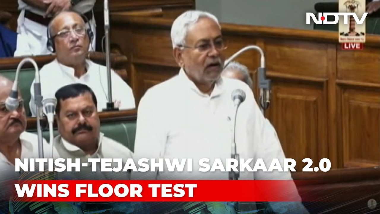 Nitish Kumar Wins Test Of Strength After Opposition BJP Walks Out