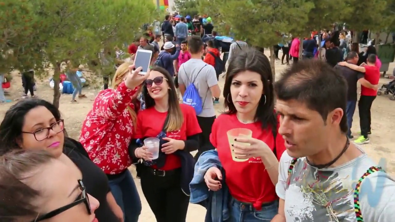 Romería de San Roque en Blanca Murcia 2018 Ambientazo en la Ermita