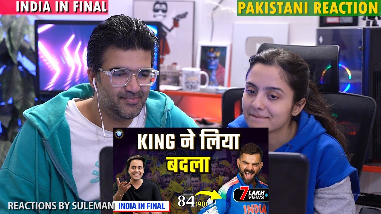 Pakistani Couple Reacts To Australia Lost | India In Final | India Vs New Zealand