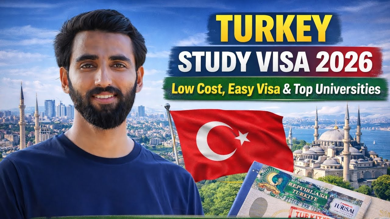 Turkey Study Visa 2026 | Low Cost, Easy Visa & Top Universities for Pakistani Student | Visa Process