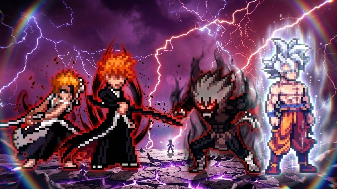 Ichigo Fullbring Bankai OP & Ichigo TYBW OP VS Goku DBS V3 5 OPAF & Goku MUI DBFZ OP in #mugenjus