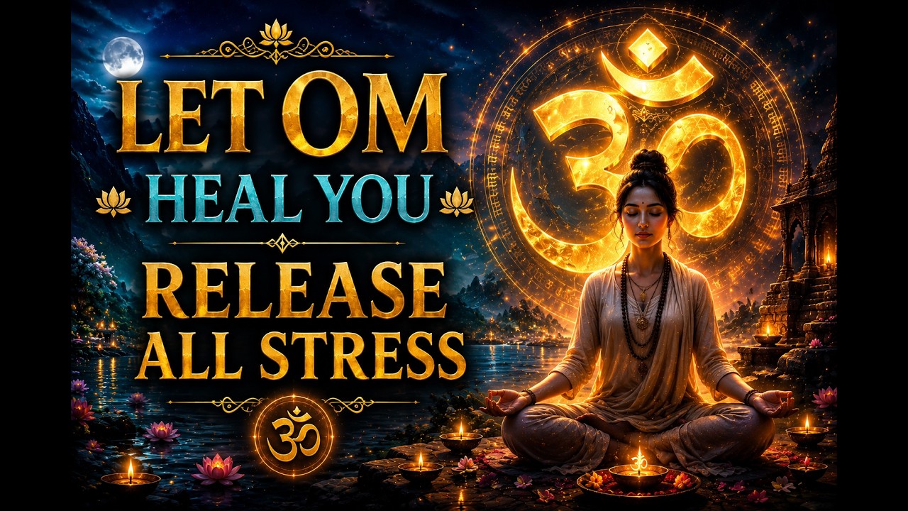 OM CHANTS by Vedic Pandits | 108 Times Powerful ॐ Meditation for Peace & Healing
