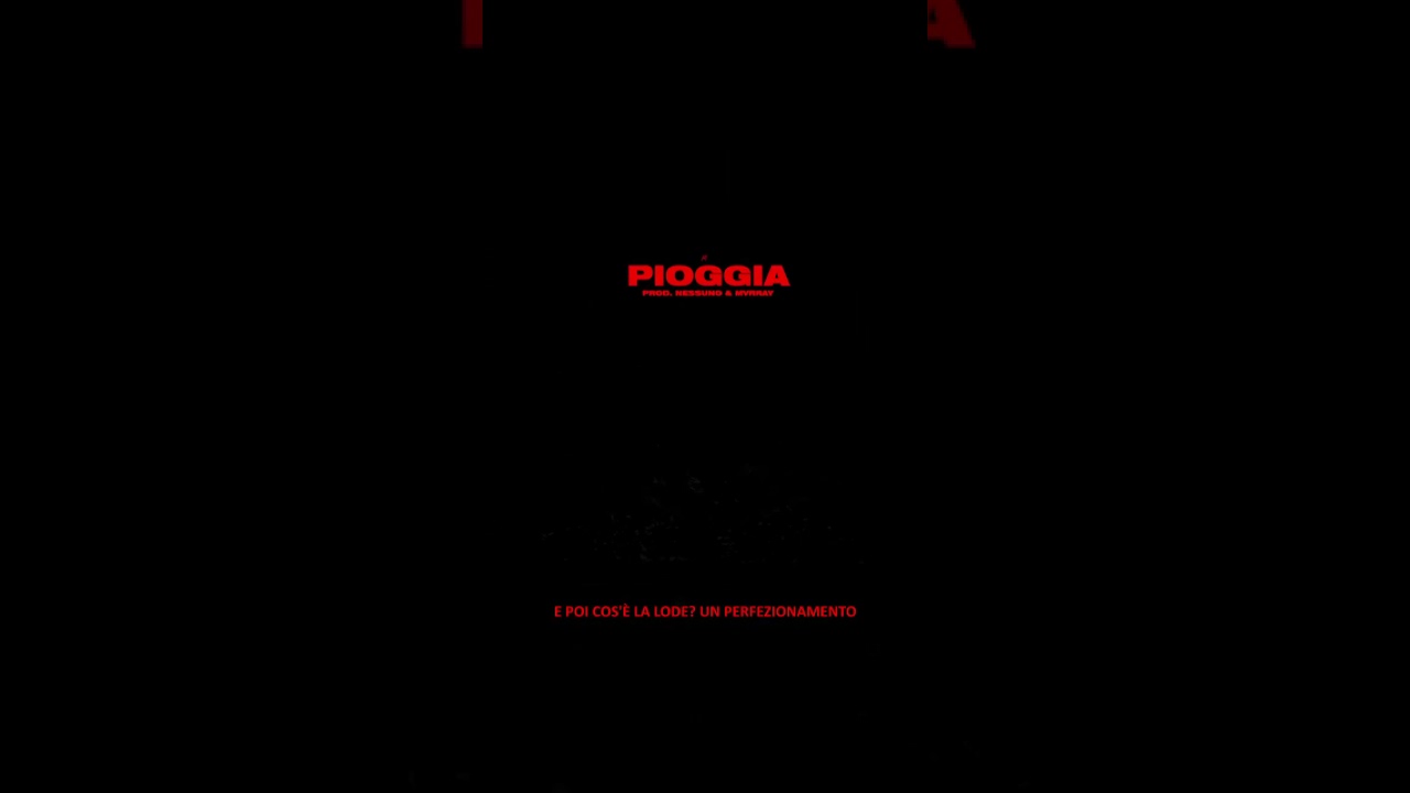 PIOGGIA - Dakrey (prod. Nessuno & Murray)