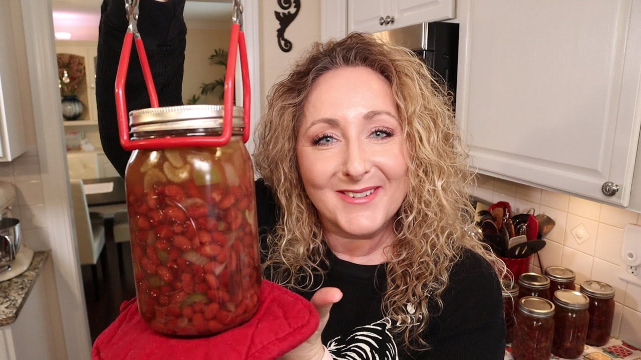 Home Canned Louisiana Cajun Red Beans ~ Pressure Canning  ~ Beans ~ Cajun Style Beans