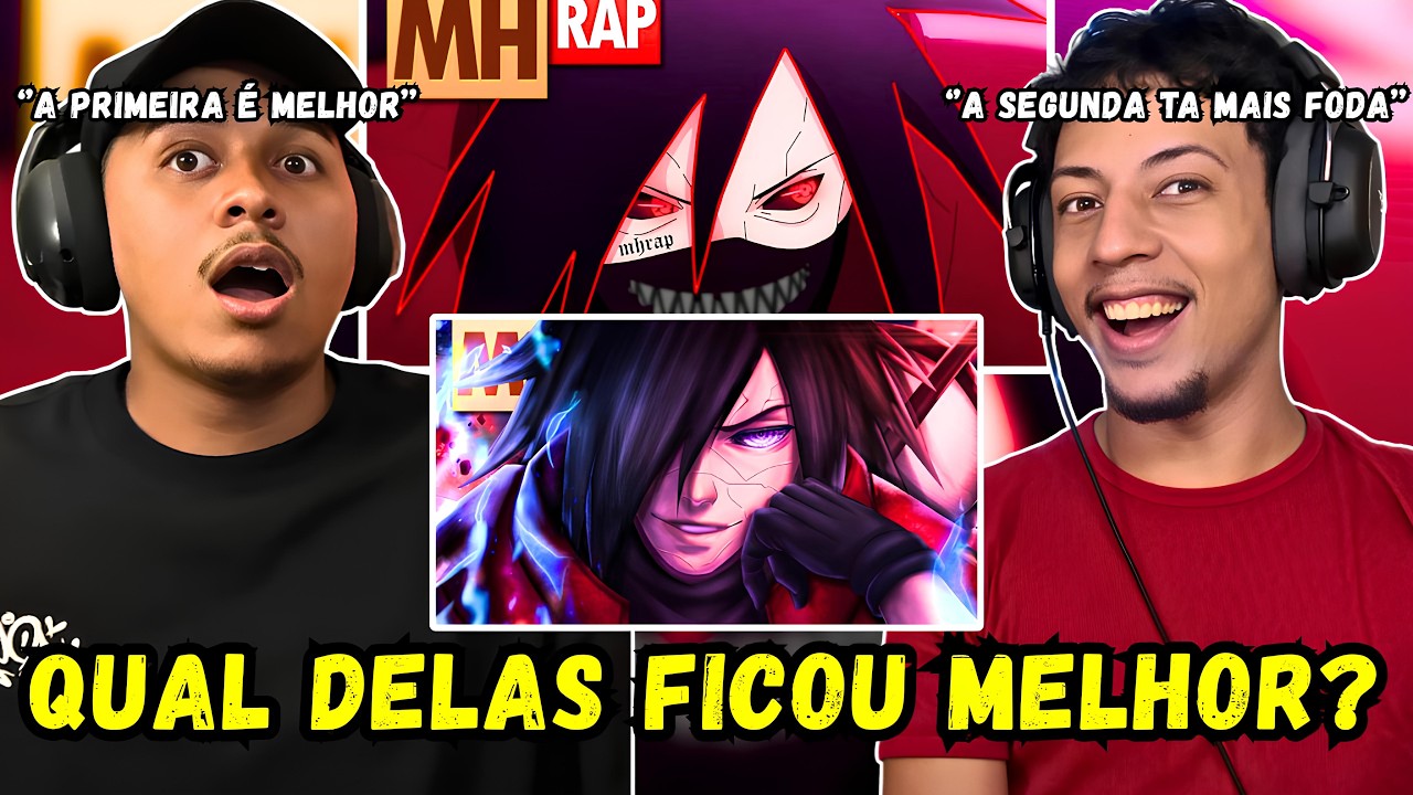 (2 EM 1 MHRAP) REACT Tipo Madara ☣️ (Naruto) | Style Trap, Tipo Madara 2 ☢️