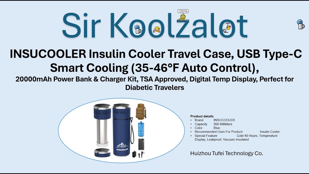 Medicine Cooler Testing: INSUCOOLER Insulin Cooler Travel Case