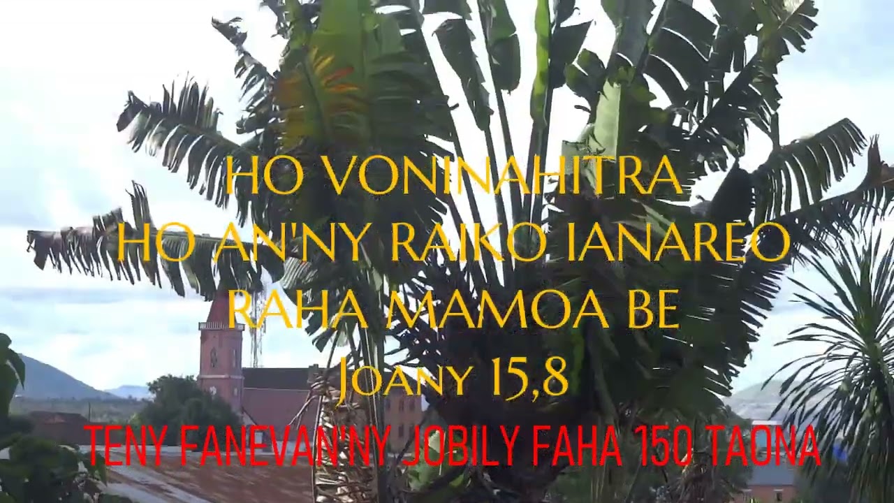 Fanentanana Jôbily Faha 150 Finoana Ambositra