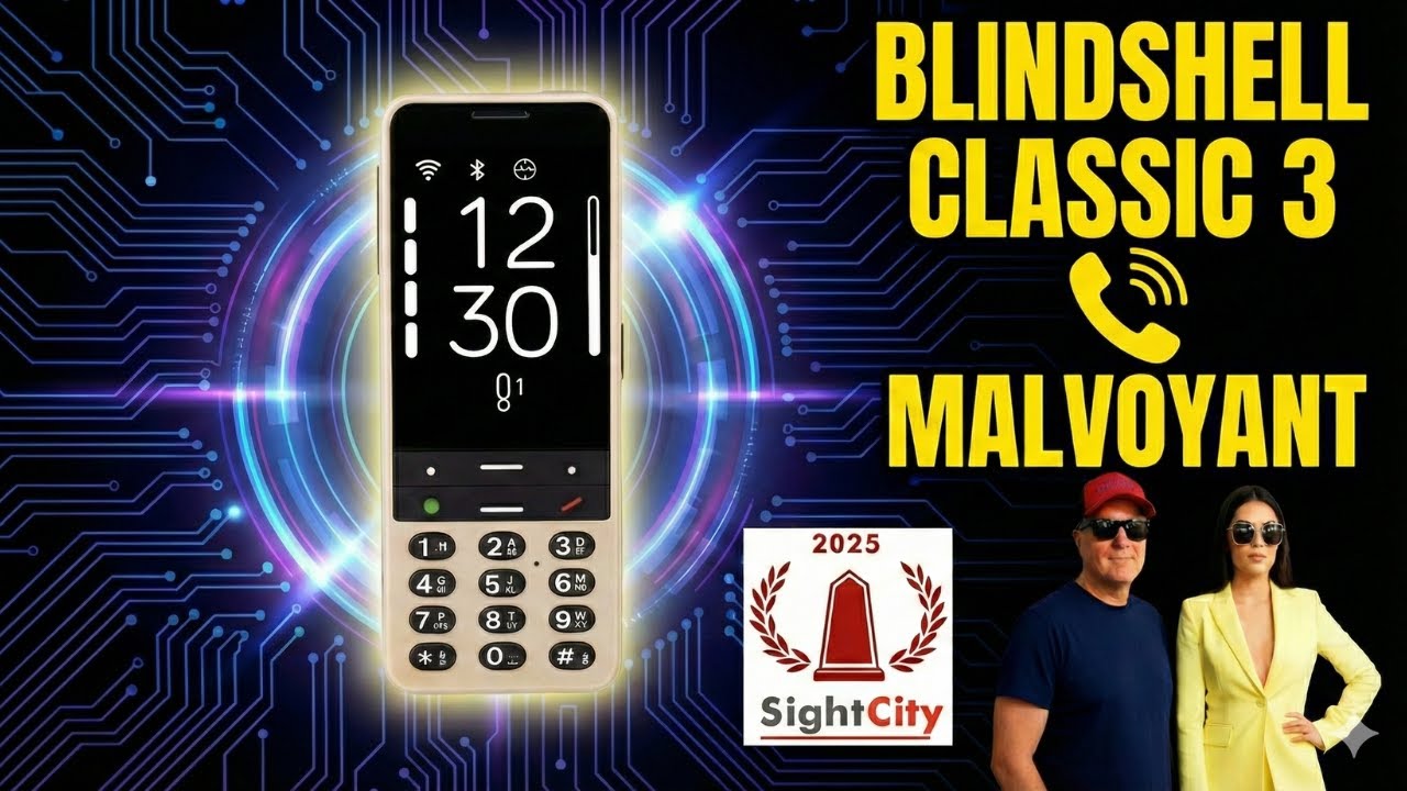 BlindShell Classic 3 : Astuces Raccourcis  Clavier Téléphone Accessible Aux Malvoyants