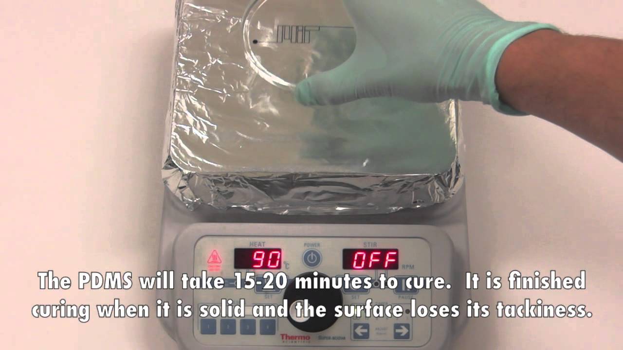 Lab 6B: PDMS Microfluidics: Preparing a Test Pattern