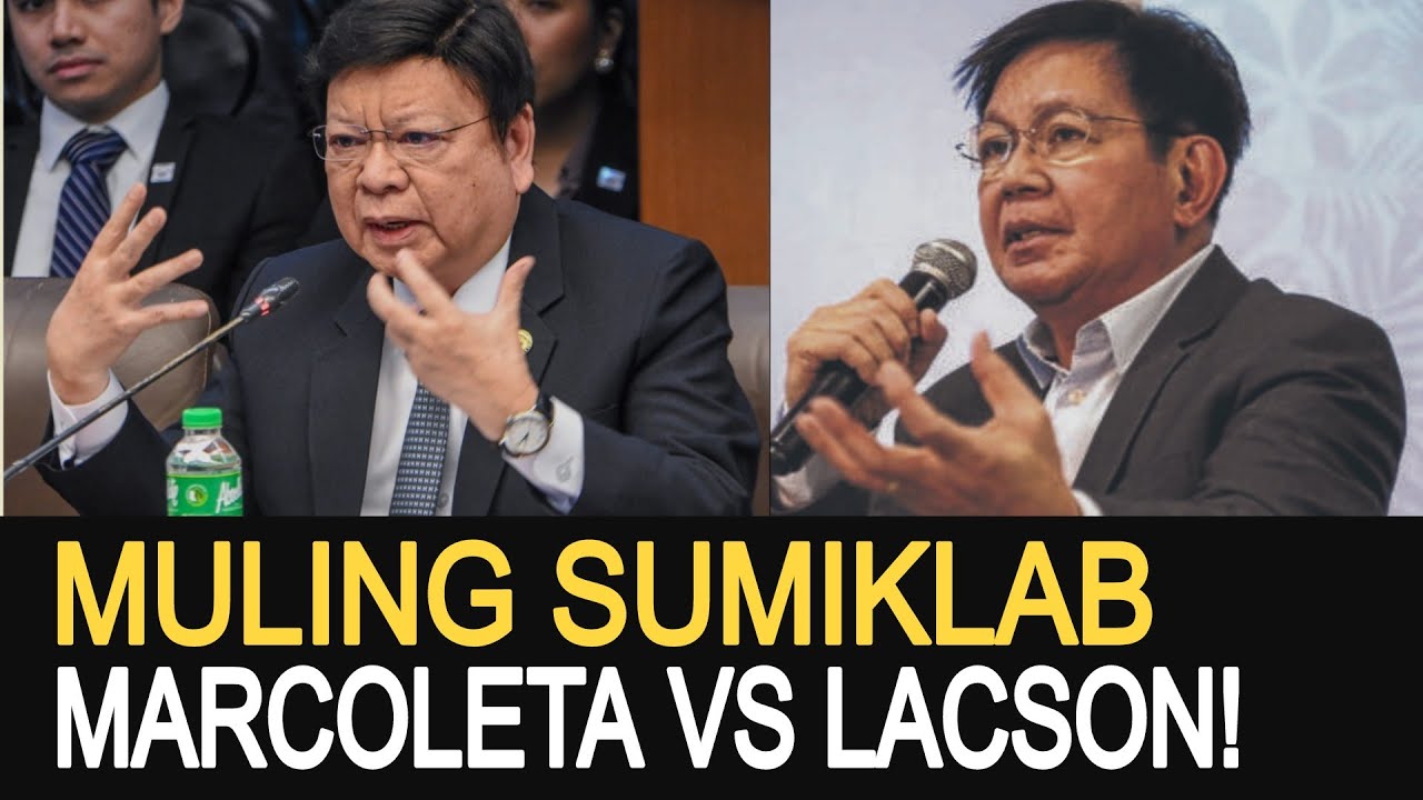 'Bakit tila ako lagi niyang TINATARGET?' mga ma-aanghang at patutsada ni Marcoleta kay Lacson! WATCH