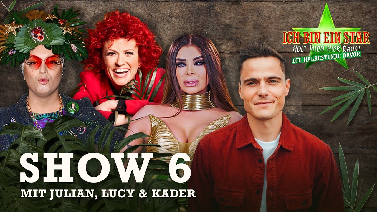 LIVE 🔴 Die Halbestunde davor - Show 6 | Dschungelcamp 2025