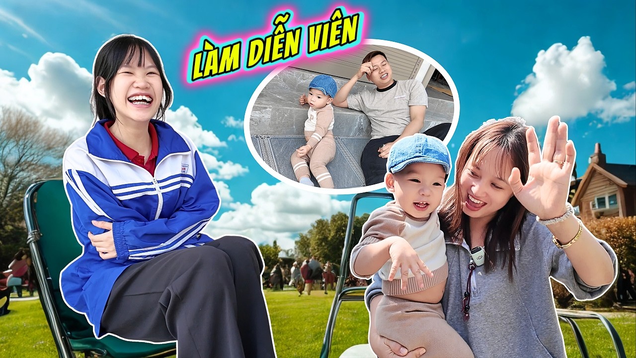 Cô Chuột Học Làm Diễn Viên Dưới Sự Hướng Dẫn Của Mẹ Huế, MiLo Và Bố Hoàng