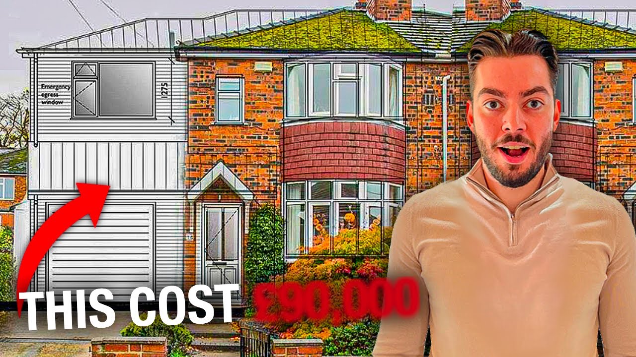 COMPLETE DOUBLE STOREY EXTENSION *Full House Tour*