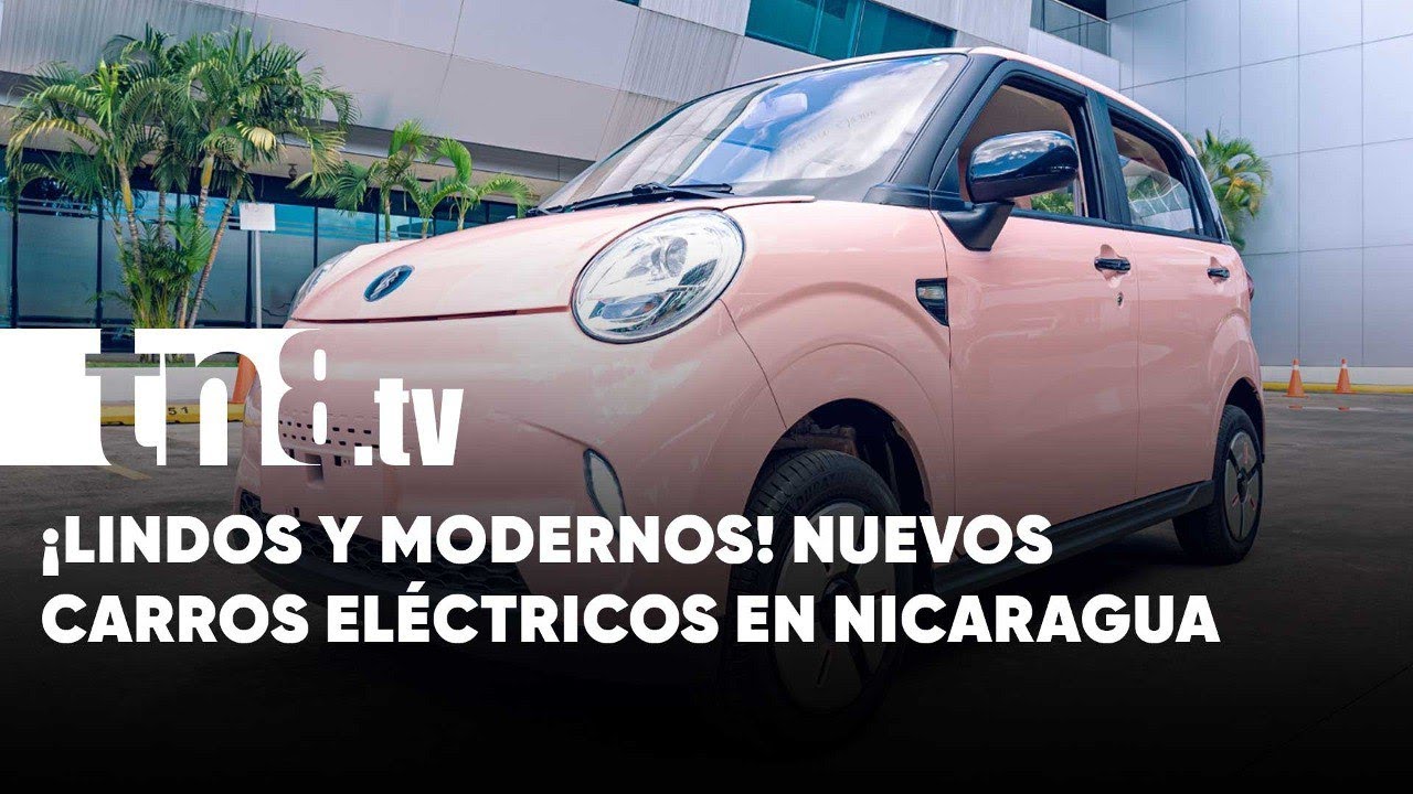 ¡Se ven divinos! Nuevos vehículos eléctricos llegan a Nicaragua