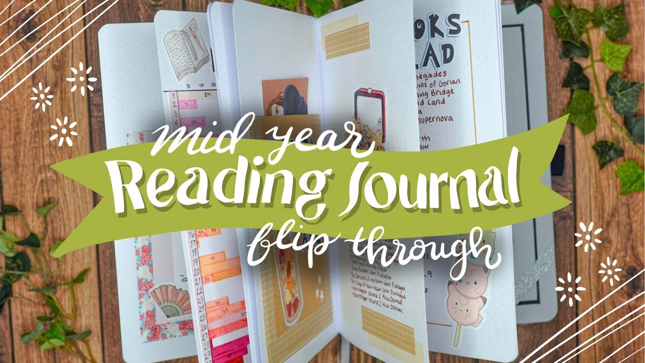 mid year reading journal flip through 📚 2022