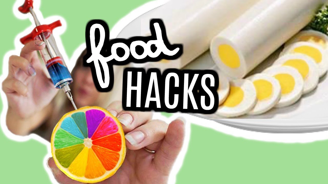 JE TESTE DES FOOD HACKS