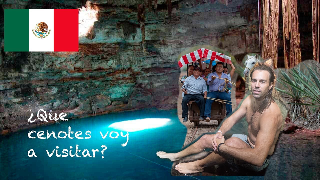 &iquest;Que CENOTES visitar en MEXICO 🇲🇽? || Cenotes de Cuzam&aacute; 🏊🏼&zwj;♂️ a solamente una hora de Merida 🚙