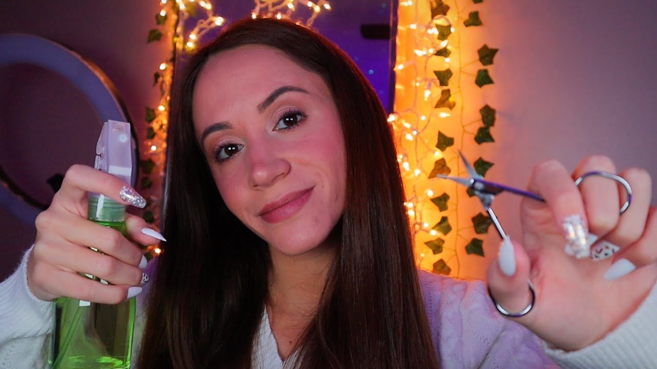 ASMR / 10 Minute Haircut With Realistic Layered Sounds 💤